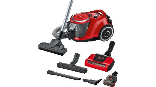 Serie | 6 Toz torbasız Süpürge ProAnimal Kırmızı